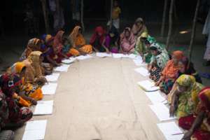 Womens Adult Literacy Class
