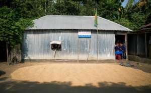 Building used for literacy classes and school