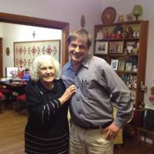 Sybirak Survivor Aniela & interviewer Stefan