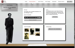 Hyperlink to related Museum Galleries