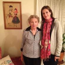 Sybirak Survivor Krystyna & interviewer Anna