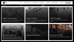 Landing Page for Galleries and Special Exhibitions