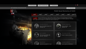 Landing Page for Polish Naval Memories of WW2