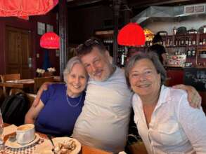 Stefan Wisniowski and family, Stash Cafe, Montreal