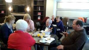 Toronto Tea guests with Survivor Jan Gasztold