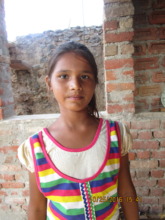 Rachna is now back to school and learning well