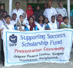 Scholarship Recipients with their Parents