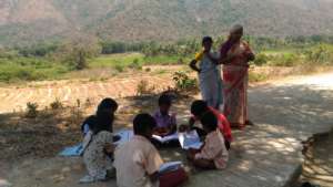 evening study centers for 400 Tribal children