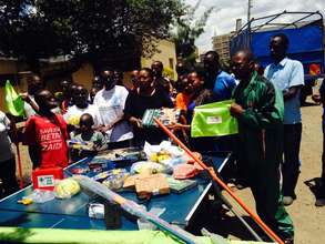 Sports kits donation to one of our schools