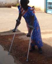 Elbow Crutch reciepient