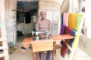 A shop owner in Ibadan