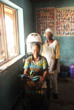 A hair salon