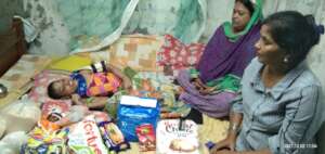 Delivery of food rations