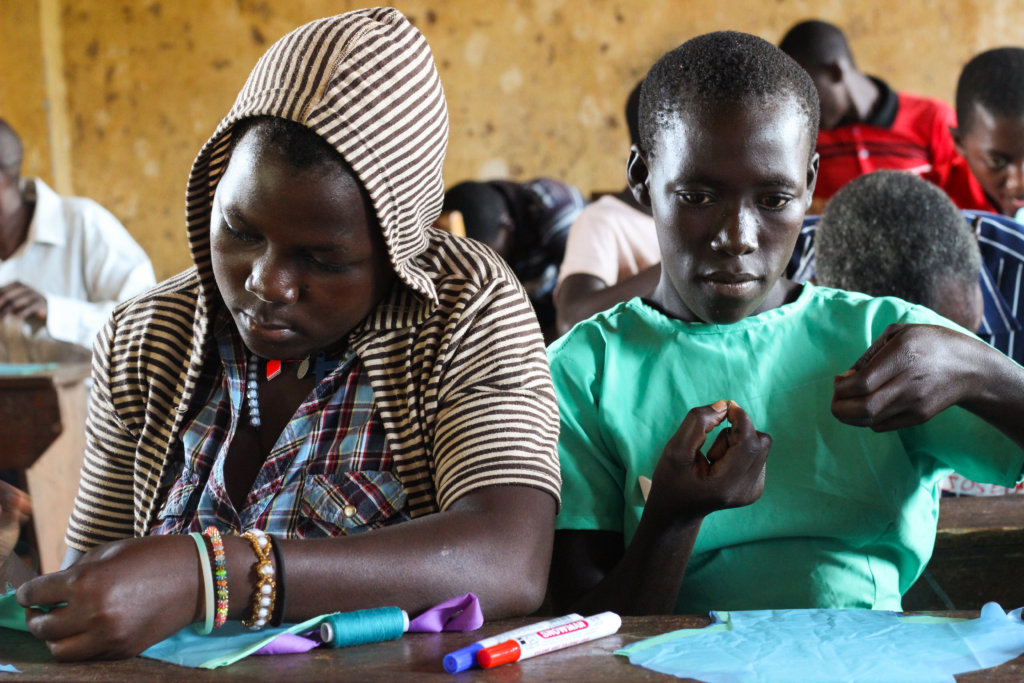 Train 800 Girls to Sew Sanitary Pads in Uganda