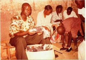Provision of shoes.