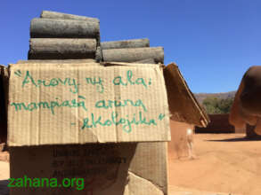 bio-charcoal made with the revitalized gizmo