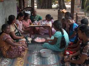 Candle making training.