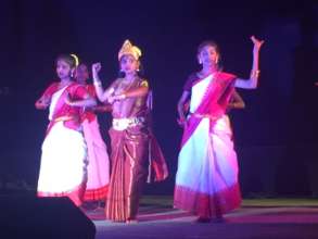 Durga pooja dance