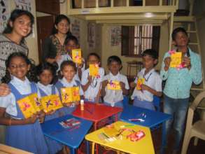 Greeting card making workshop