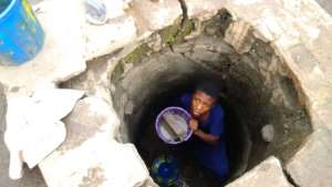 The state of the well at the Maternity Centre