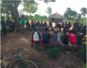 Outreach trainings with local villages