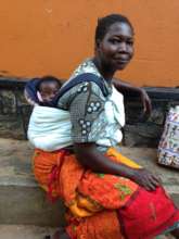 Aber with her son