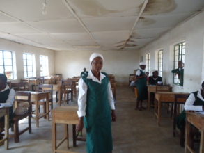 Rebecca in her class