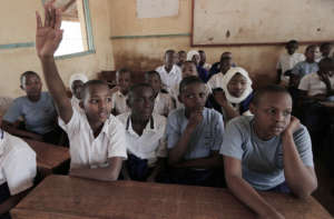 Children in class