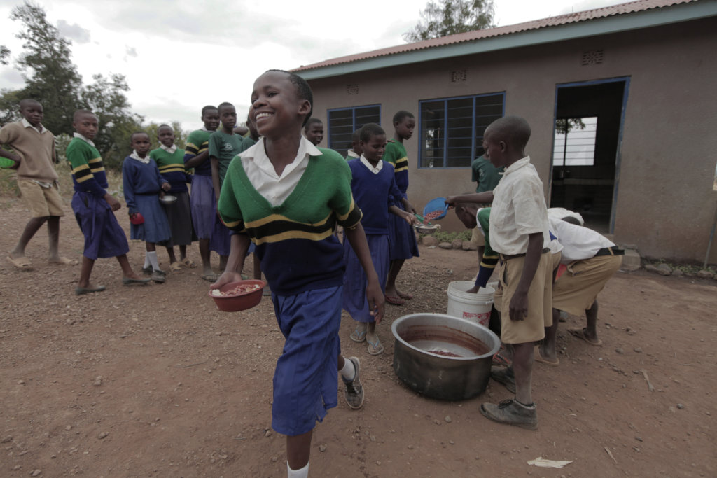School farms to end child hunger, Tanzania
