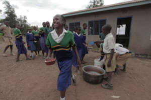 School farms to end child hunger, Tanzania