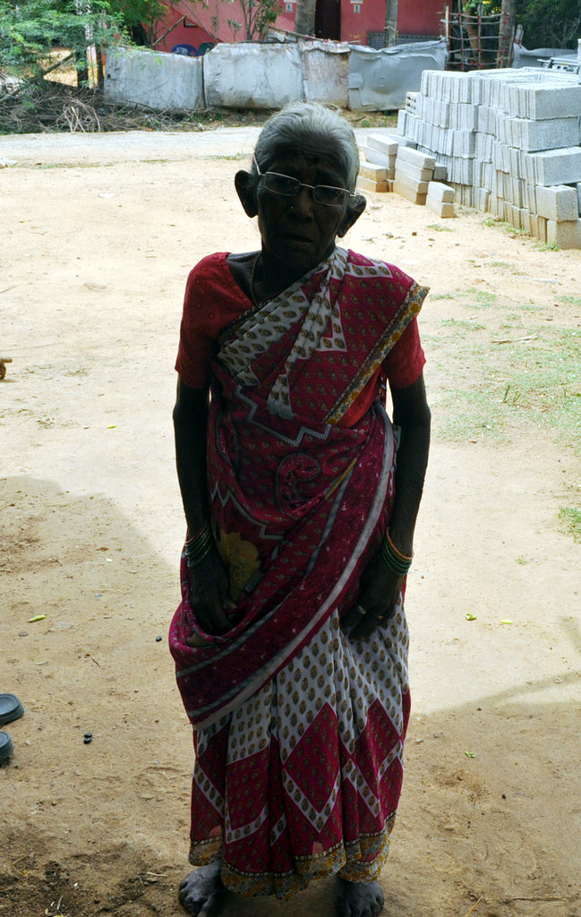 sponsor monthly groceries to poor old women