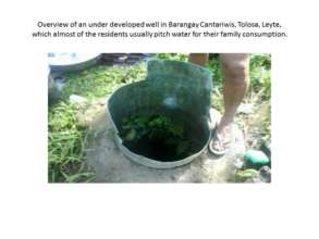 Underdeveloped Well