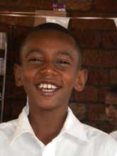 Contented reunified orphan