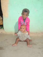 Mubarak and his new baby