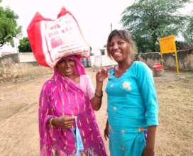 Meet with Beneficiary Asha