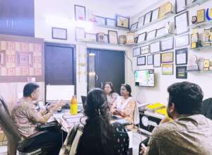 RSKS's CEO Dr. Sharma's discussing with visiting g