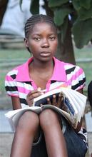 Studing a mammals book