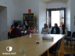 Students listening to real-life stories