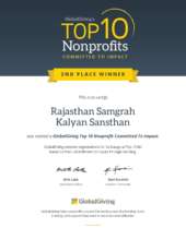 RSKS at 2nd Rank Amongst the 10 Top Non Profit