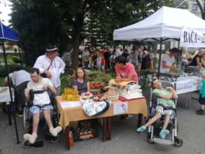 Families with disabled children presented products