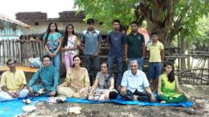 Bhumi Puja (Land Puja) for starting construction