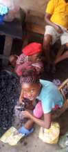 Liberian Students doing chores