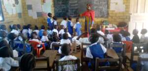 Students in class