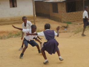 Kids playing outside