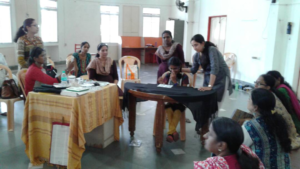 An Assessment procedure being demonstrated