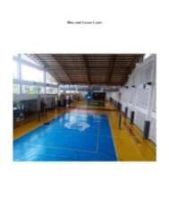 an empty gymnasium missing the athletes