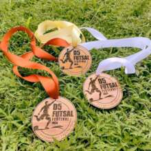 medals made out of scrap wood