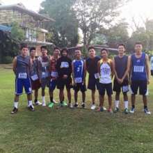 FU Varsity during the Run for a Cause
