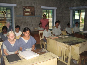 Students attending the class