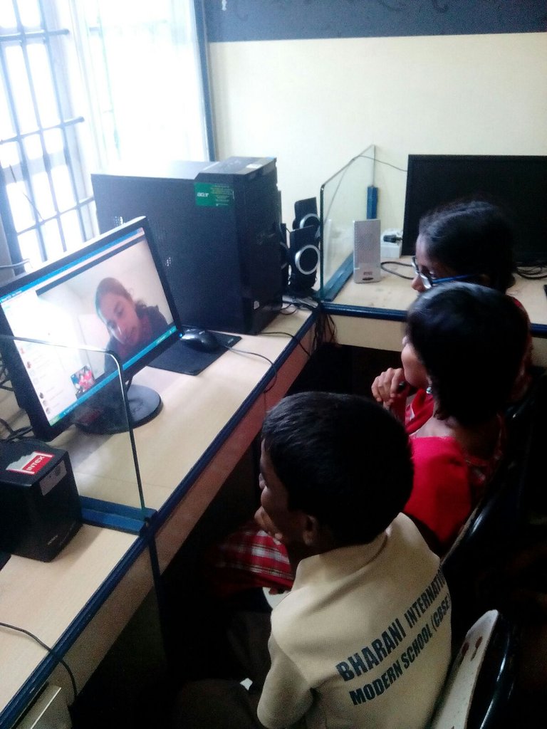 Students attending the class